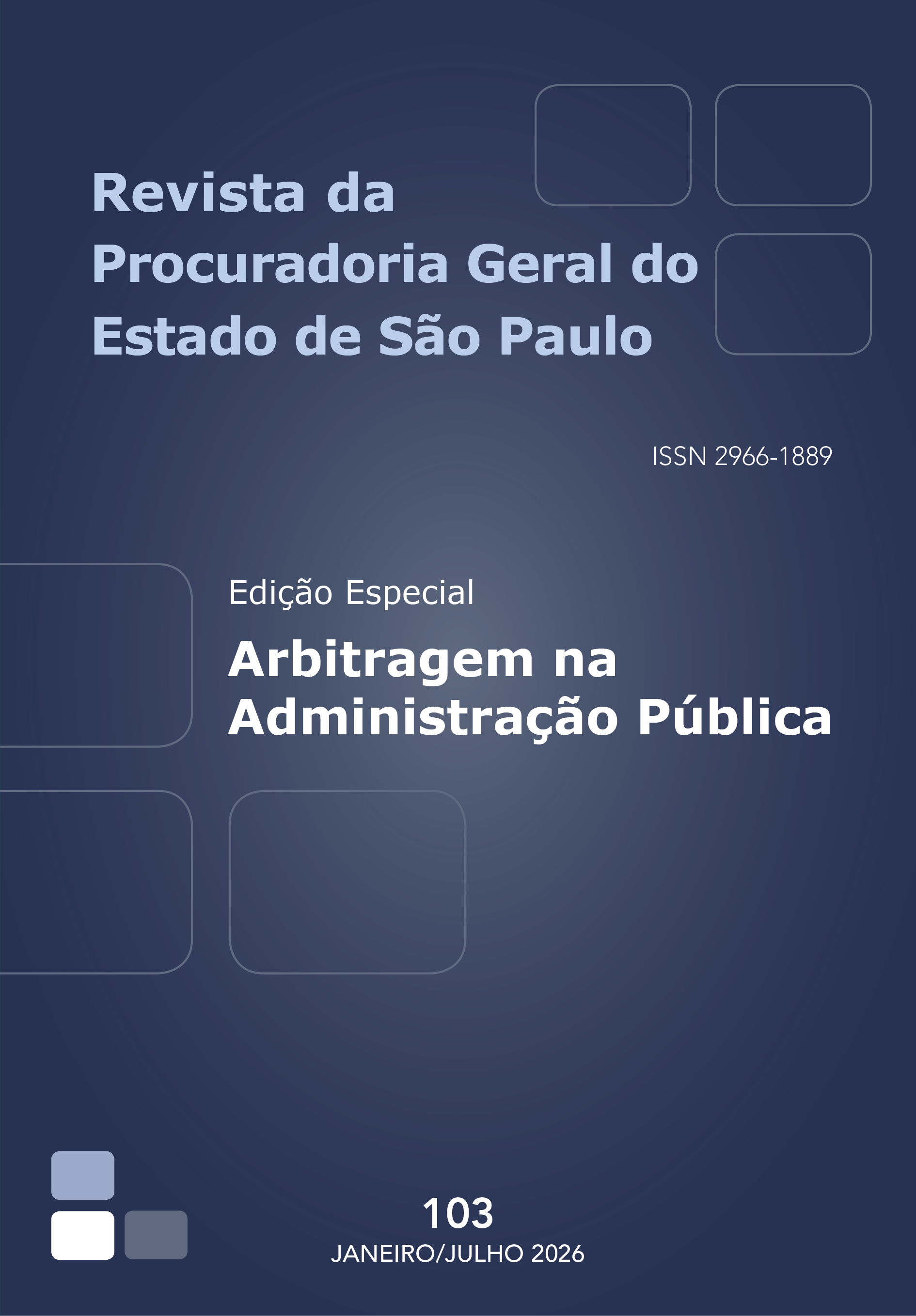 						Visualizar v. 103 (2026): Edição Especial: Arbitragem na Administração Pública
					